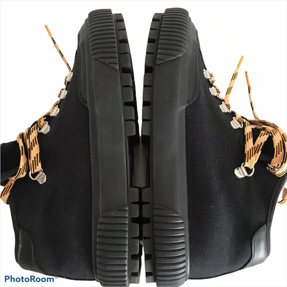 Rag & Bone Army Hiking Sneakers Boots Shoes Low Top Canvas Lace Up NWOT 38.5 - Picture 5 of 16